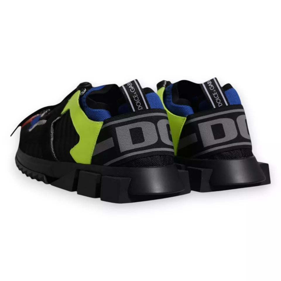 Dolce &amp; Gabbana Mehrfarbige Low Top Sorrento Sneakers Schuhe