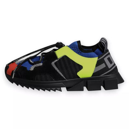 Dolce &amp; Gabbana Mehrfarbige Low Top Sorrento Sneakers Schuhe