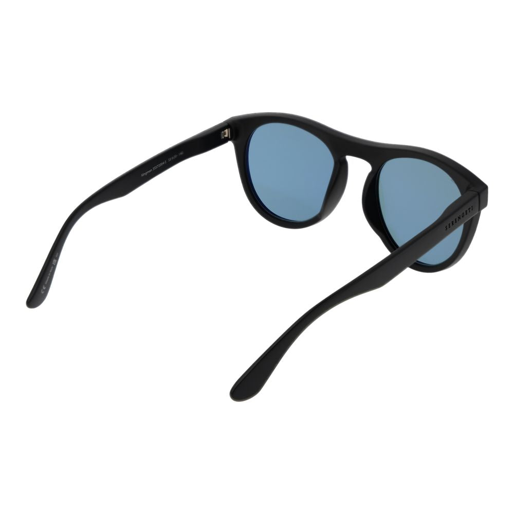 Serengeti Schwarze Unisex-Sonnenbrille