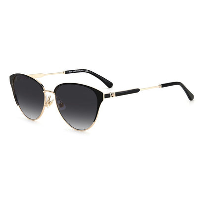 Kate Spade – Schwarze Metallsonnenbrille
