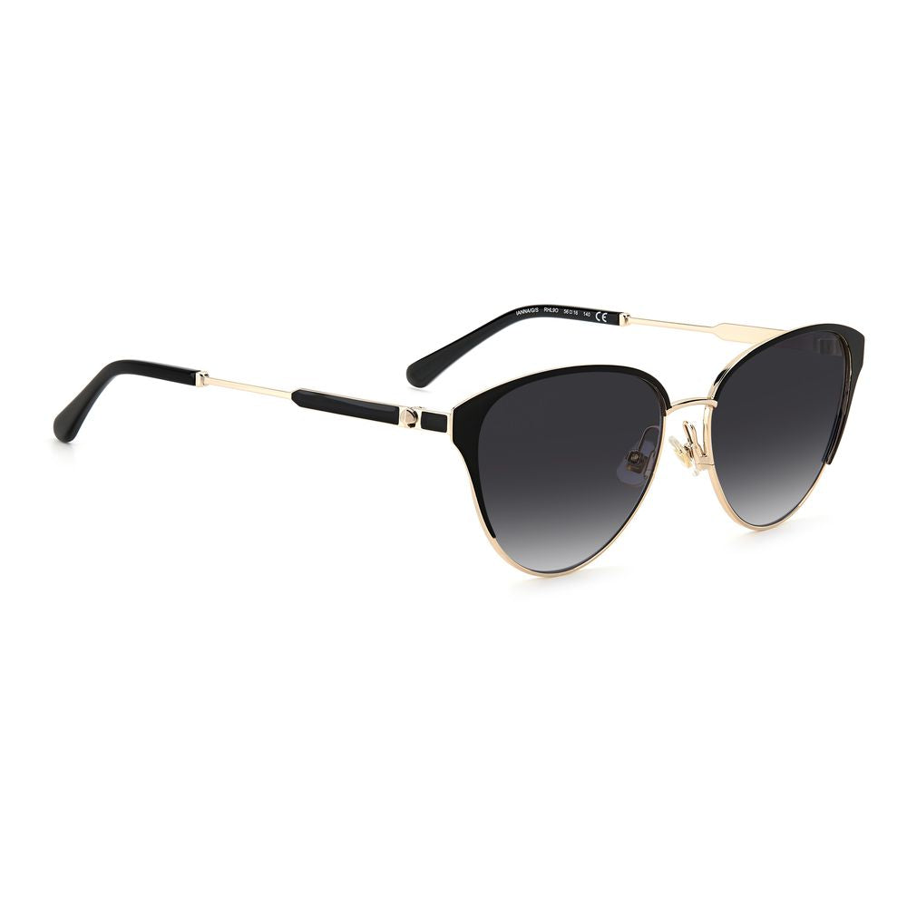 Kate Spade – Schwarze Metallsonnenbrille