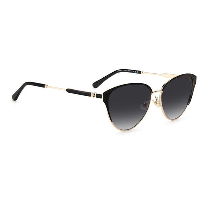 Kate Spade – Schwarze Metallsonnenbrille