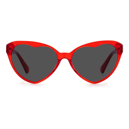 Kate Spade – Rote Acetat-Sonnenbrille