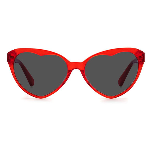 Kate Spade – Rote Acetat-Sonnenbrille