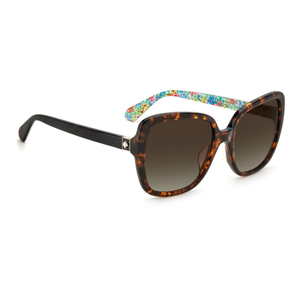Kate Spade – Braune Acetat-Sonnenbrille