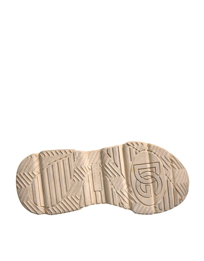 Dolce &amp; Gabbana Schwarz Weiß Daymaster Low Top Sneakers Schuhe