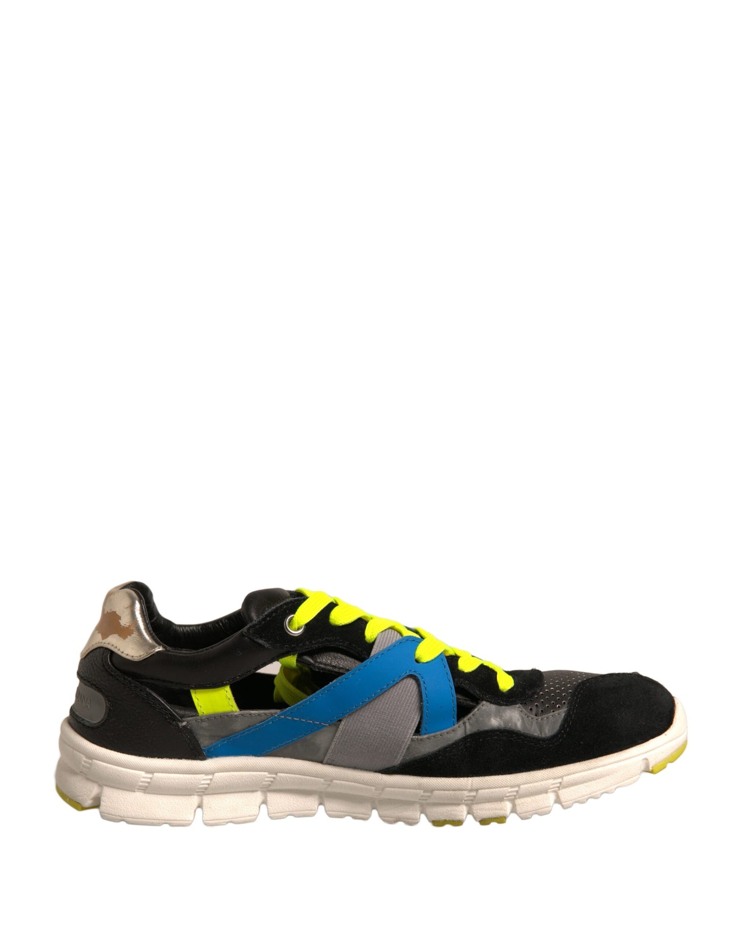 Dolce &amp; Gabbana Mehrfarbige Wildleder Low Top Sneakers Schuhe