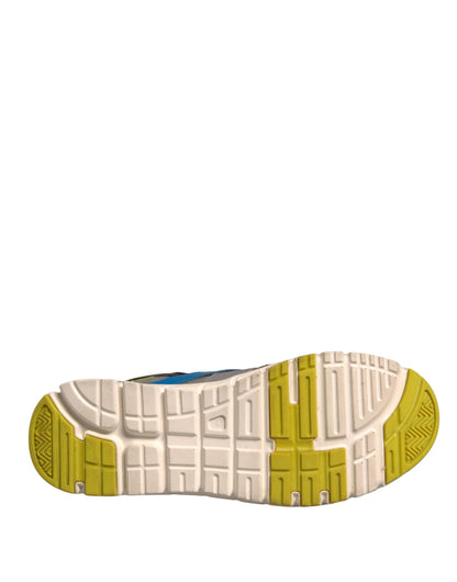 Dolce &amp; Gabbana Mehrfarbige Wildleder Low Top Sneakers Schuhe