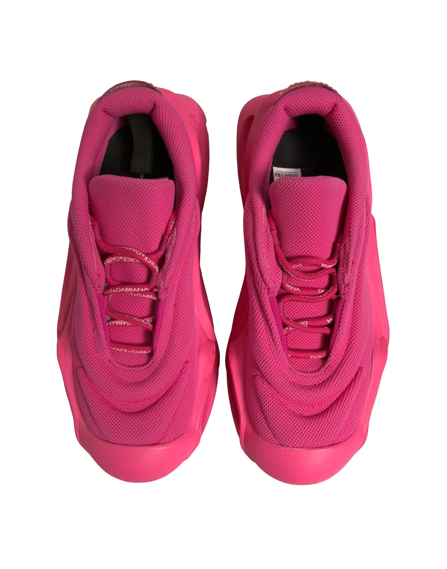 Dolce &amp; Gabbana Pink Wave Low Top Schnürschuhe für Herren