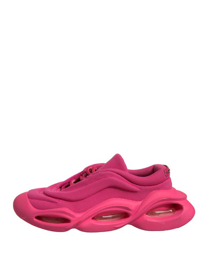 Dolce &amp; Gabbana Pink Wave Low Top Schnürschuhe für Herren