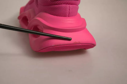 Dolce &amp; Gabbana Pink Wave Low Top Schnürschuhe für Herren