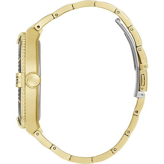Guess Goldfarbene Edelstahluhr
