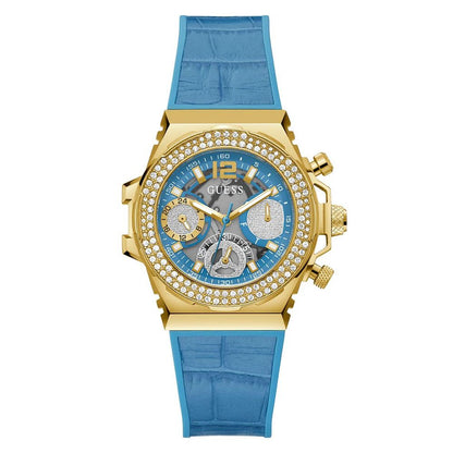 Guess Blue Synthetik-Sportuhr