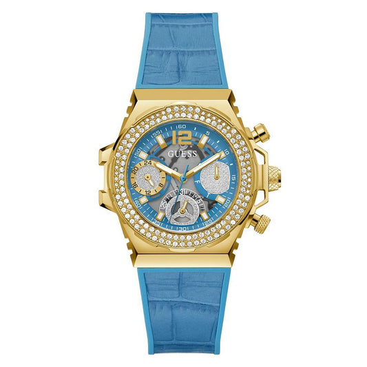Guess Blue Synthetik-Sportuhr