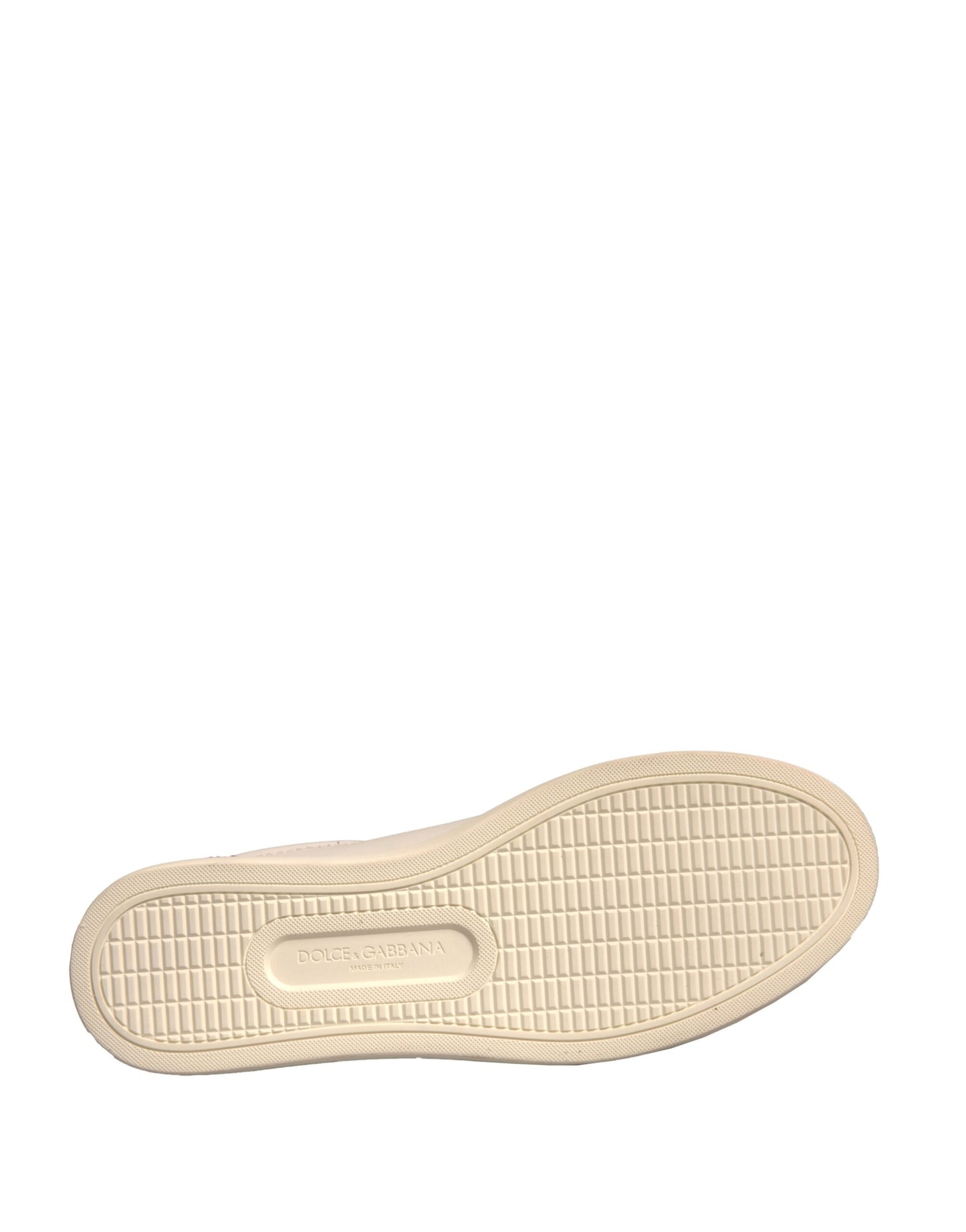 Dolce &amp; Gabbana Weiße Wildleder Low Top Sneakers Schuhe