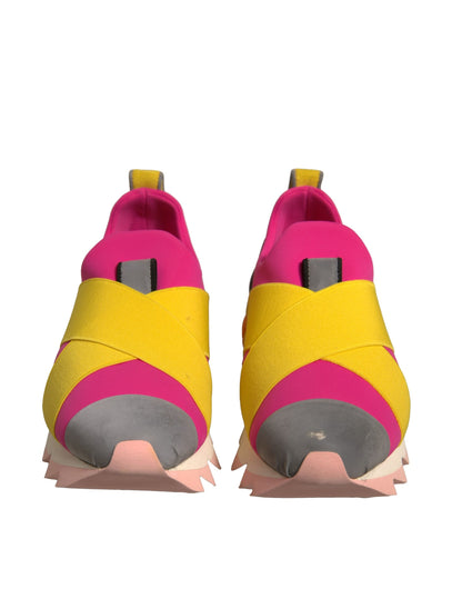 Dolce &amp; Gabbana Mehrfarbige elastische Ibiza-Sneakers aus Neopren