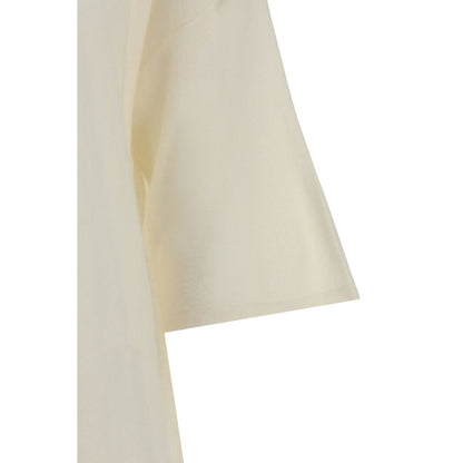 SA SU PHI Weißes Kaschmir-T-Shirt