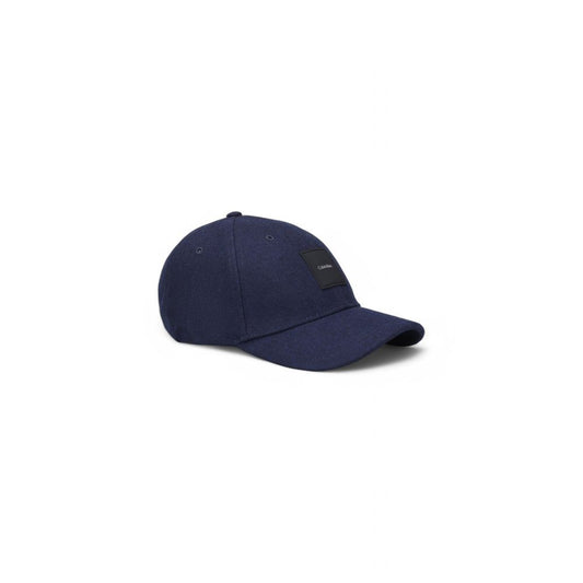 Calvin Klein – Baseballmütze aus blauer Wolle
