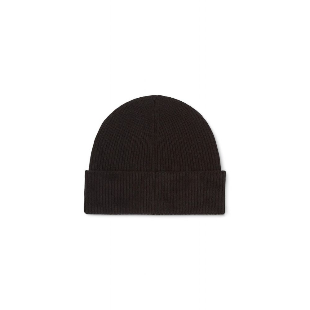 Calvin Klein – Schwarze Kaschmir-Baseballmütze