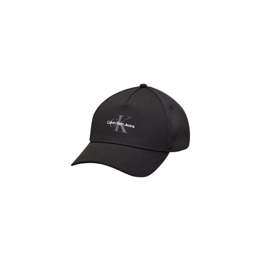 Calvin Klein Jeans – Schwarze Baseballkappe aus recyceltem Polyester