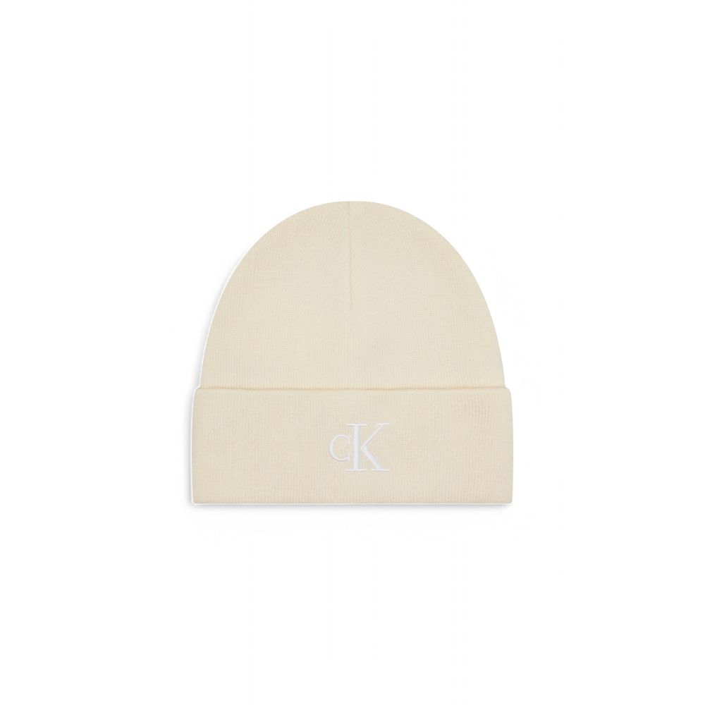 Calvin Klein – Baseballkappe aus recyceltem Polyester, Creme