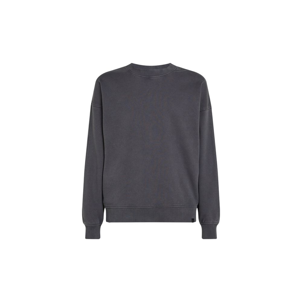 Calvin Klein Jeans – Graues Baumwoll-Sweatshirt