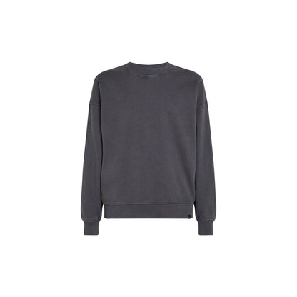 Calvin Klein Jeans – Graues Baumwoll-Sweatshirt