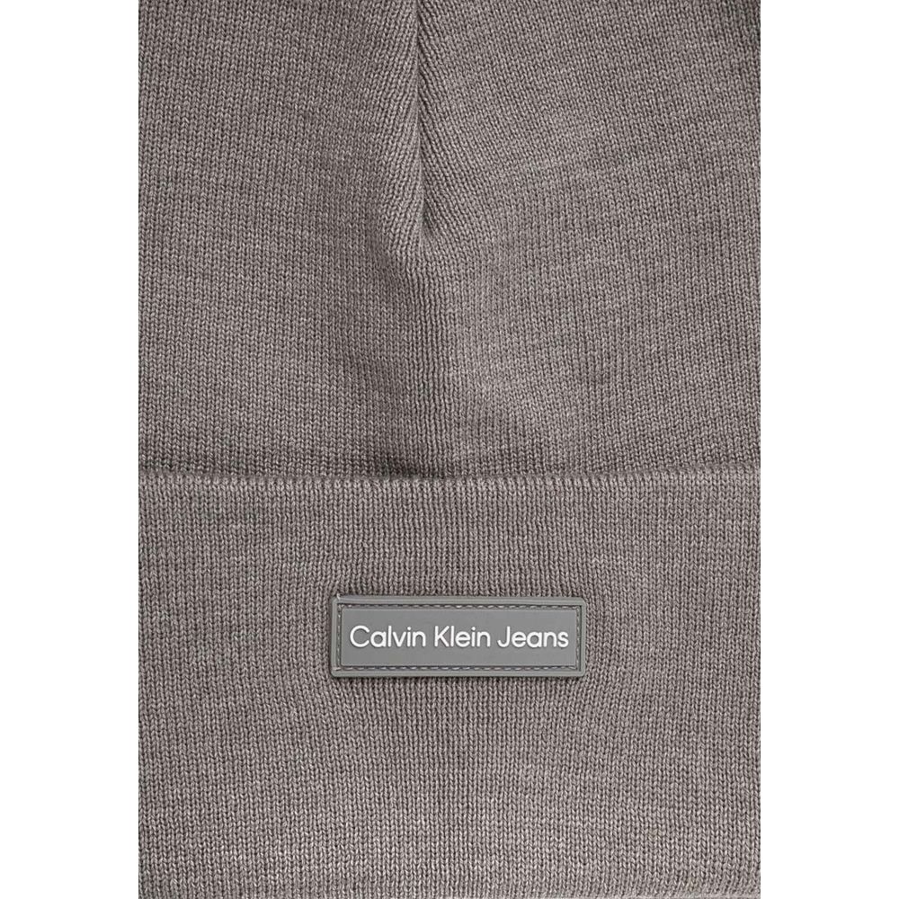 Calvin Klein Jeans – Baseballmütze aus recyceltem Polyester, Grau