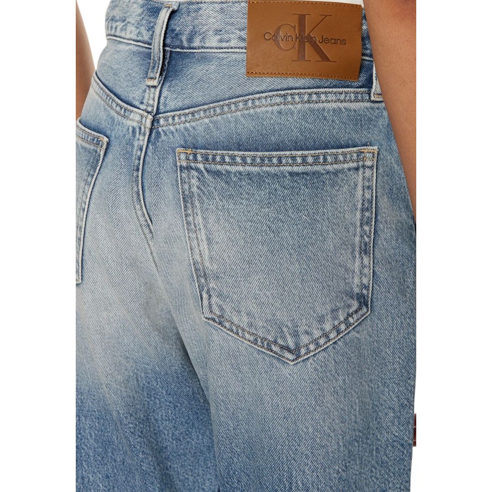 Calvin Klein Jeans Hellblaue Slim Fit-Jeans aus Baumwolle