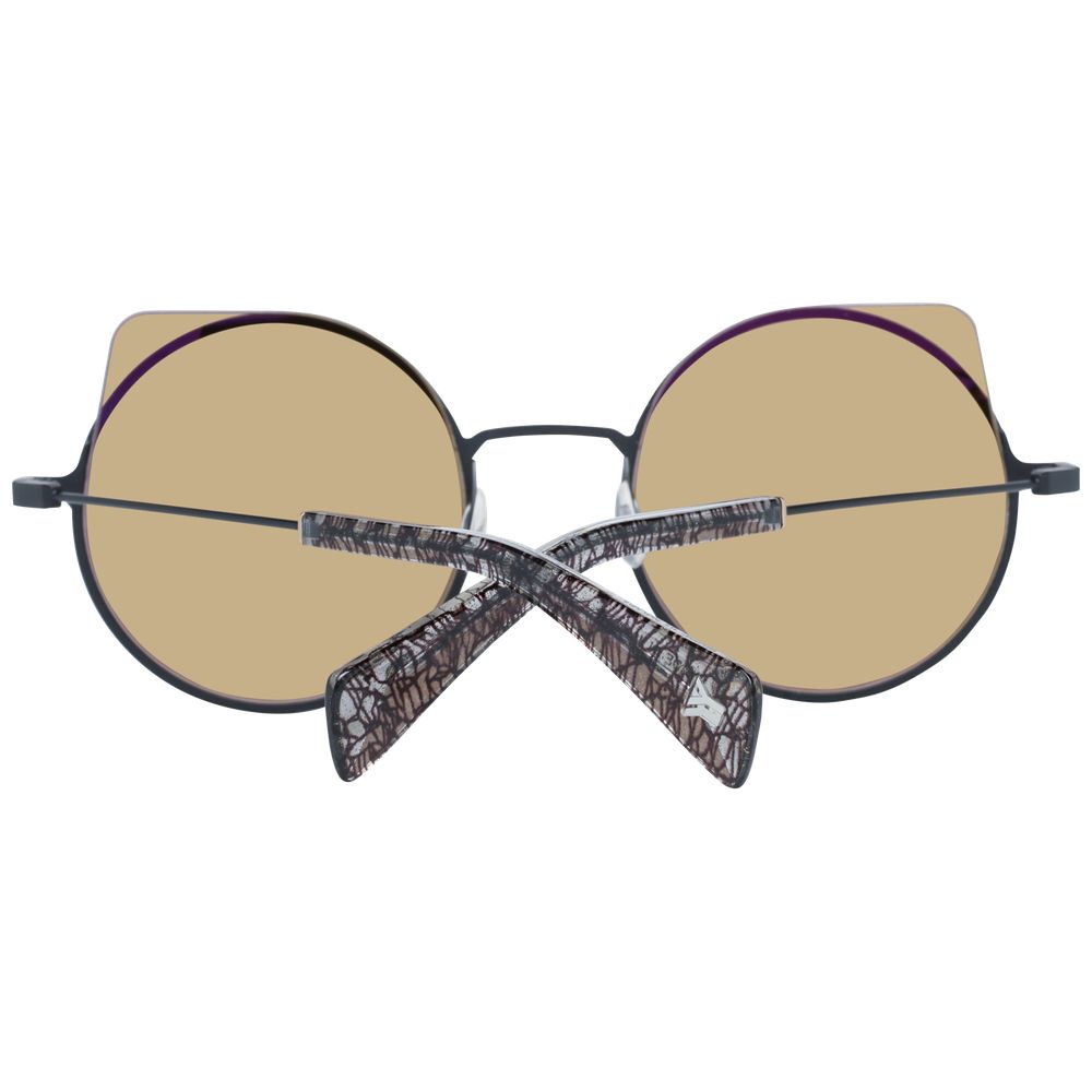 Yohji Yamamoto Graue Herren-Sonnenbrille