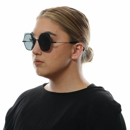 Yohji Yamamoto Schwarze Damen-Sonnenbrille