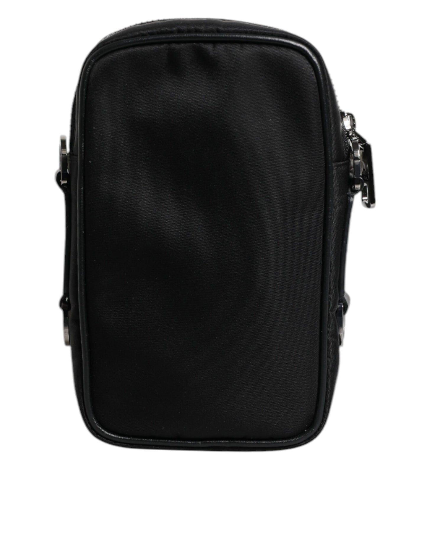 Dolce &amp; Gabbana – Mehrfarbige Umhängetasche aus Jacquard mit Camouflage-Muster und Logo-Schild