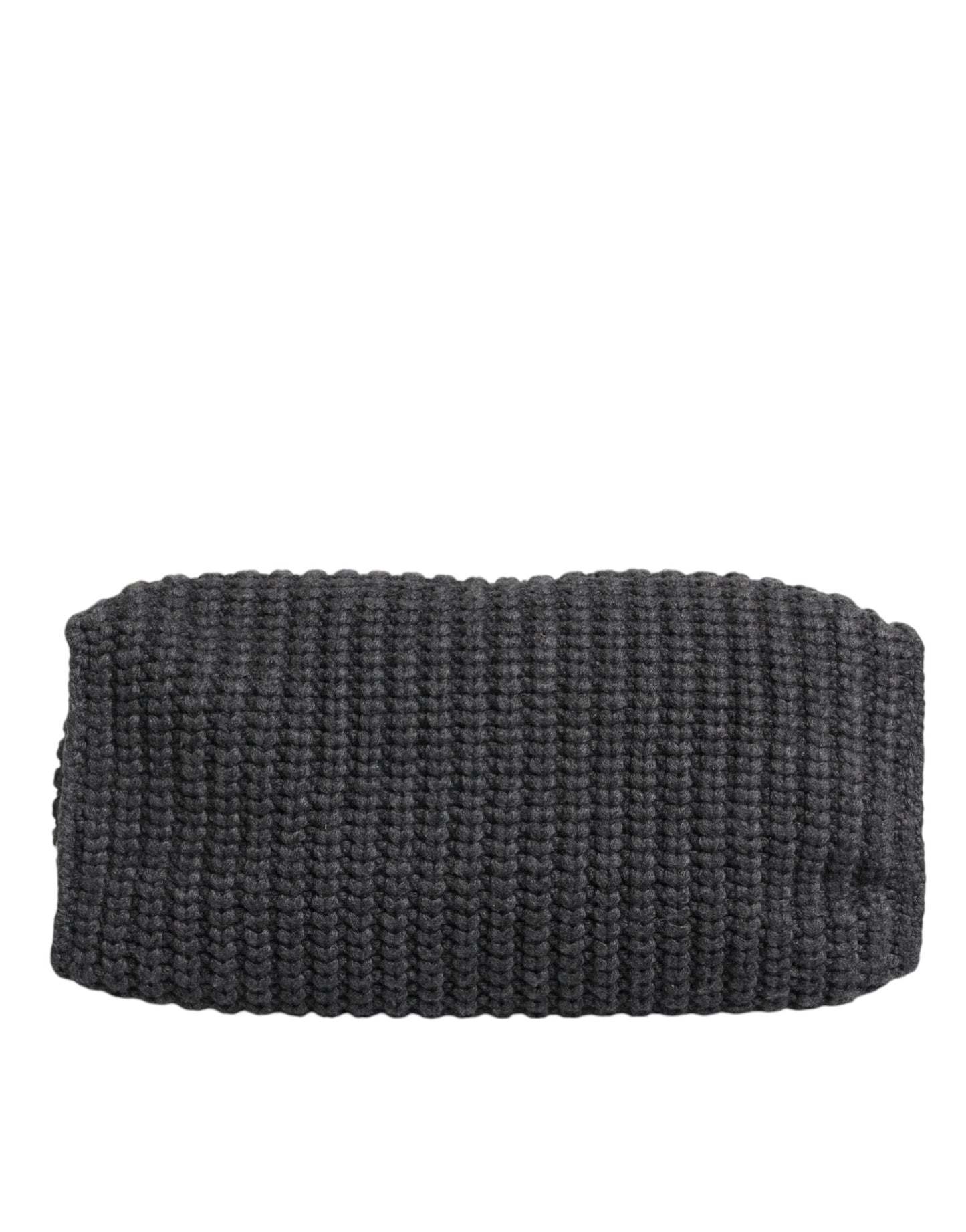 Dolce &amp; Gabbana – Große Shopper-Tasche mit DG-Logo in Schwarz mit Häkelmuster