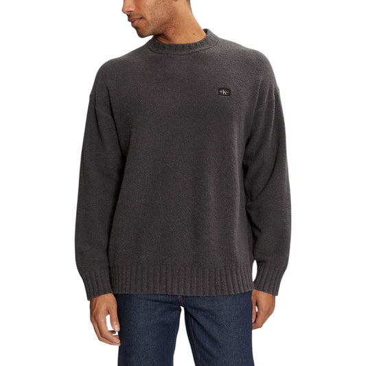 Calvin Klein Jeans – Grauer Baumwollpullover