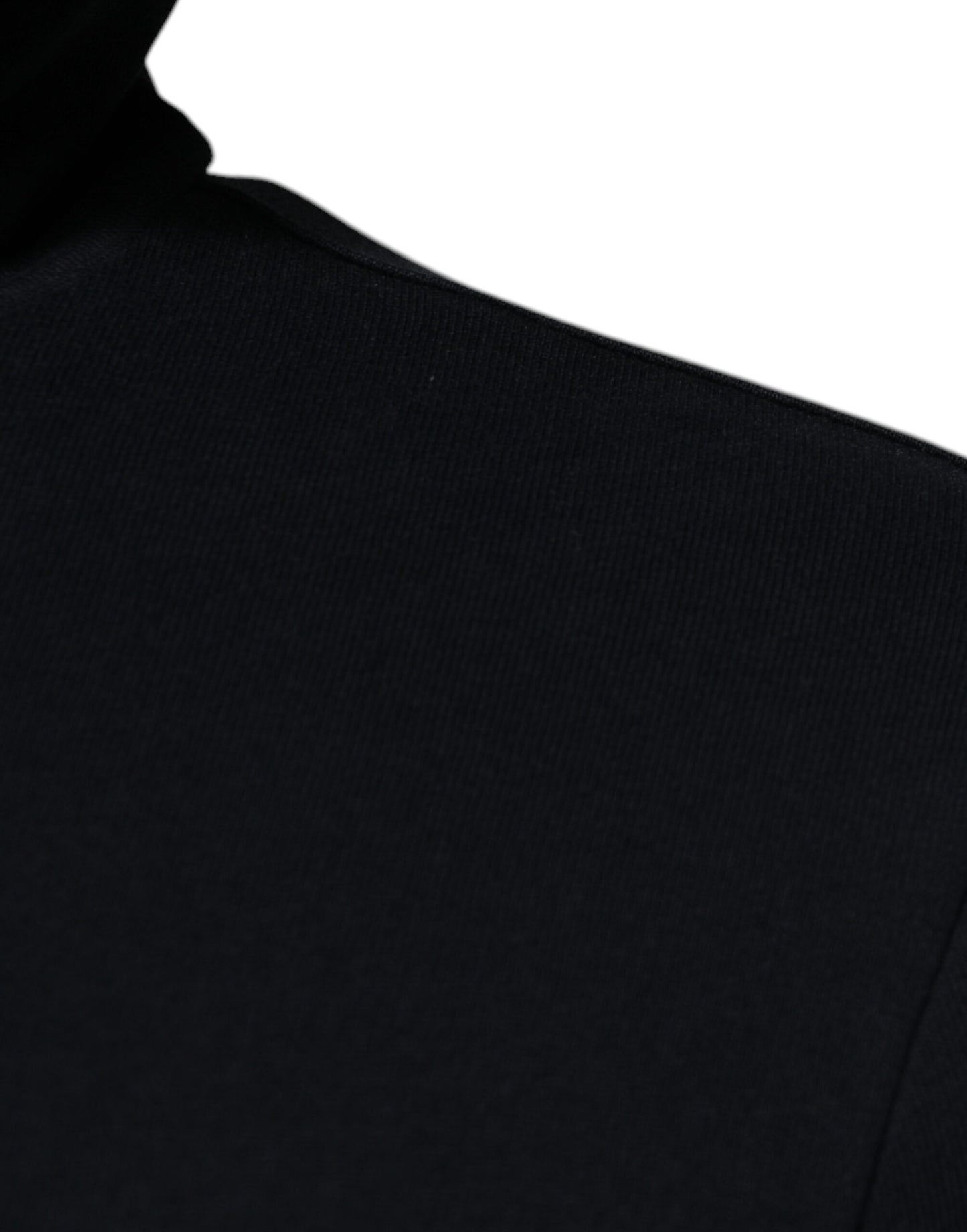 Dolce &amp; Gabbana – Blaues Sweatshirt mit durchgehendem Reißverschluss und Logo