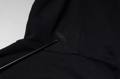 Dolce &amp; Gabbana – Blaues Sweatshirt mit durchgehendem Reißverschluss und Logo