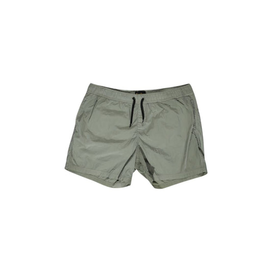 Refrigiwear Grüne Nylon-Badeshorts