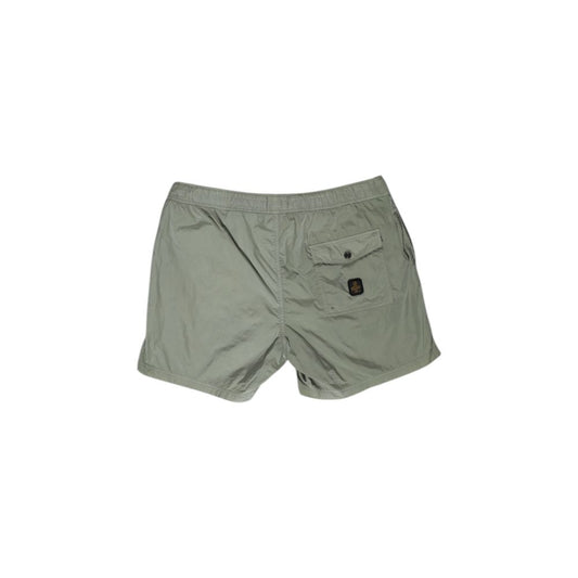 Refrigiwear Grüne Nylon-Badeshorts