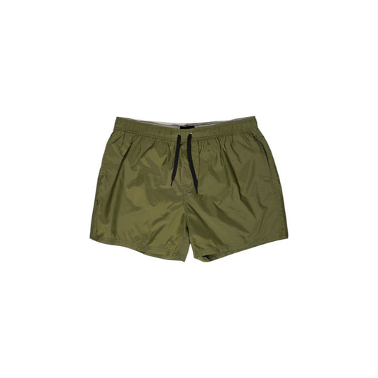 Refrigiwear Grüne Polyester-Badeshorts
