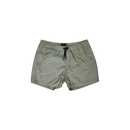 Refrigiwear Grüne Nylon-Badeshorts