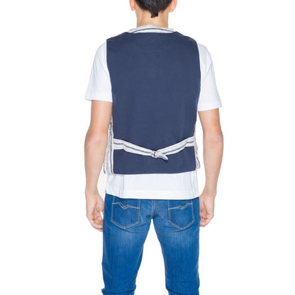 Gianni Lupo Beige Baumwollweste