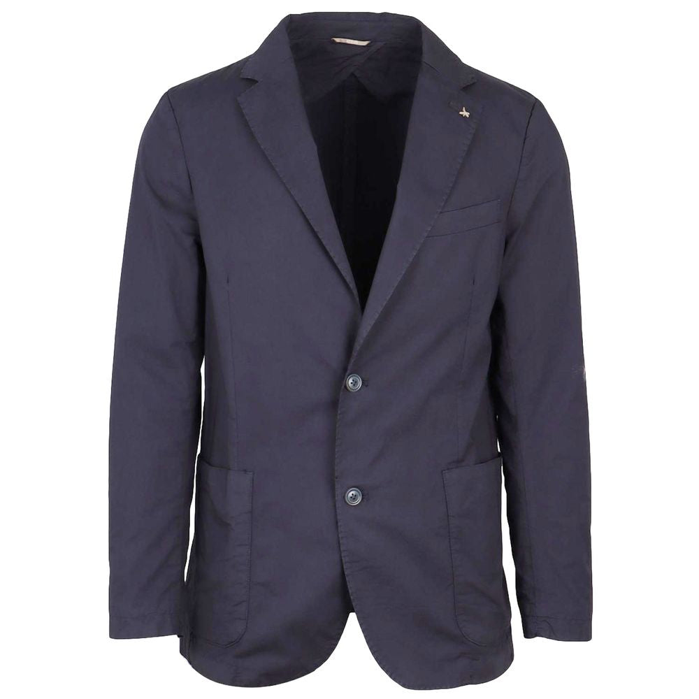 AT.P.CO Blauer Damenblazer aus Baumwolle