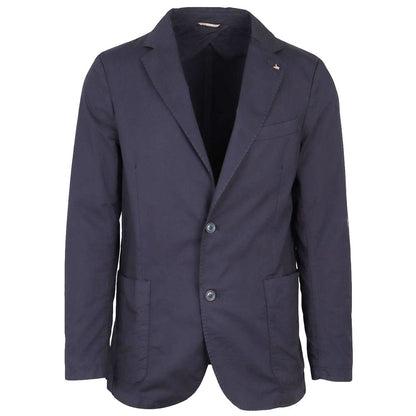 AT.P.CO Blauer Damenblazer aus Baumwolle