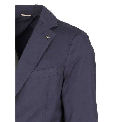 AT.P.CO Blauer Damenblazer aus Baumwolle