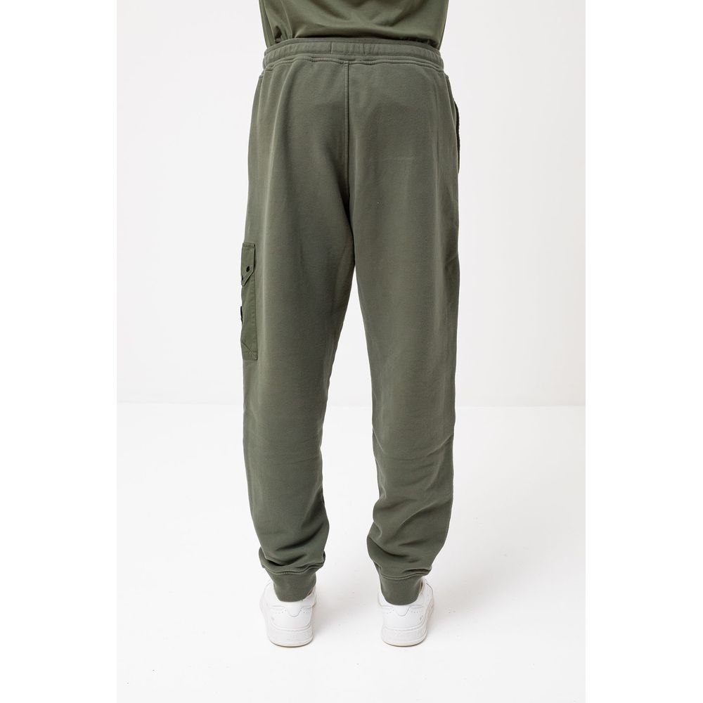 Stone Island Grüne Trainingshose aus Baumwolle für Herren