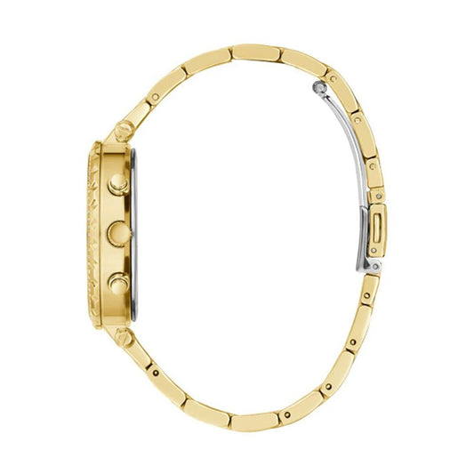 Guess Goldfarbene Edelstahluhr