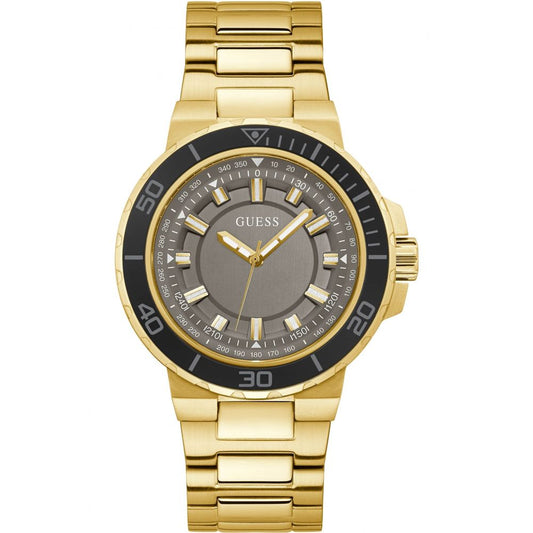 Guess Goldfarbene Edelstahluhr