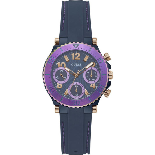 Guess Blaue Synthetik-Kleideruhr