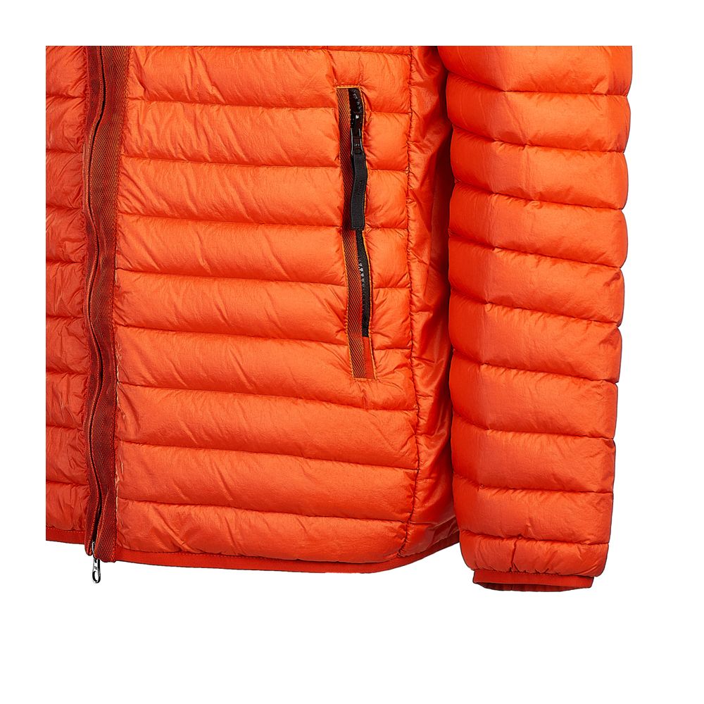 Stone Island Orange Nylon Men Jacket