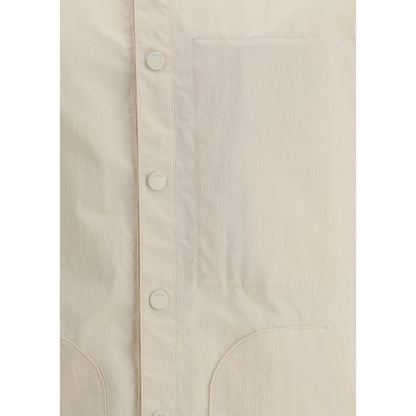 Paltò Cremefarbene Jacken und Mäntel aus Polyester